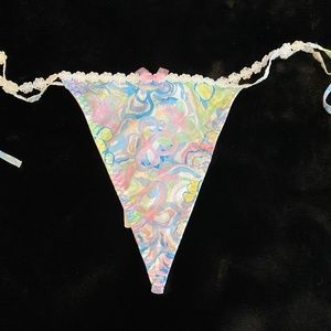 For Love and Lemons 🍋 Midsummer Floral Thong Panty